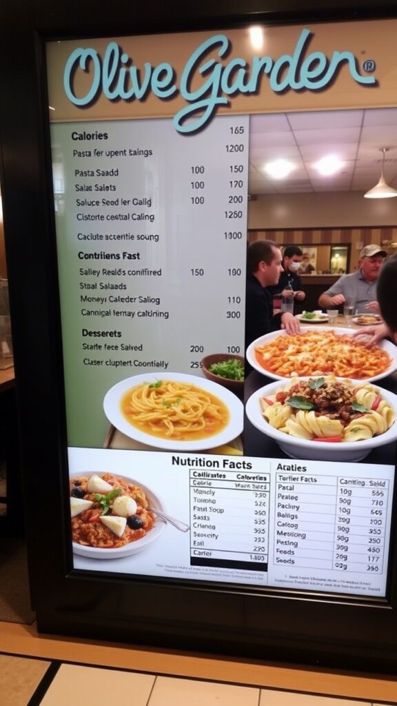Olive Garden Calories Guide - Olive Garden Menu With Prices and Pictures 2025 Updated