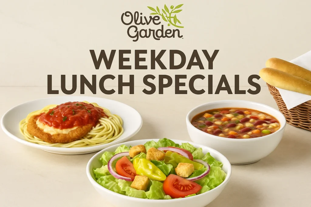 Olive Garden’s Weekday Lunch Special Menu, Prices & Best Deals Explained