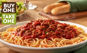 Spaghetti with Meat Sauce - Buy One Take One