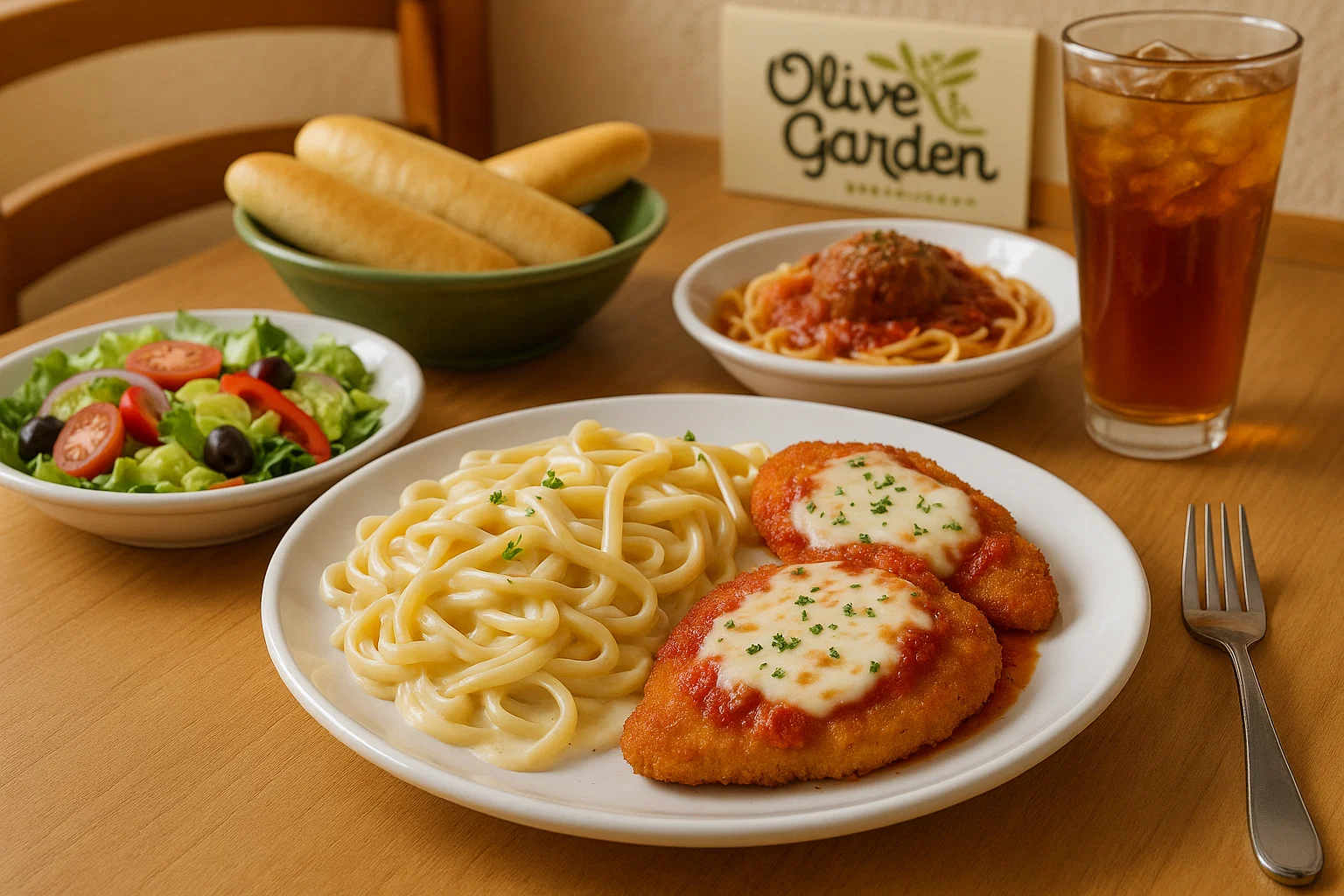Olive Garden Lunch Menu