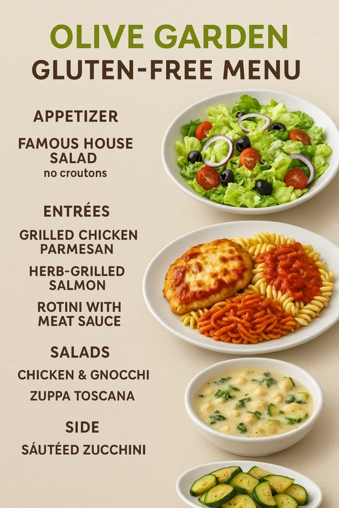 Olive Garden Gluten-Free Menu