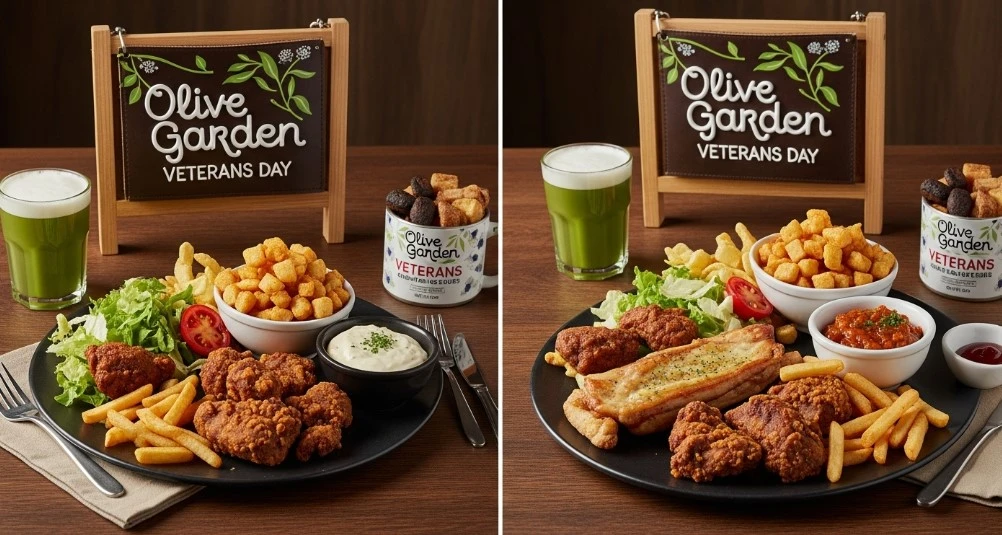 Olive Garden Veterans Day Meals